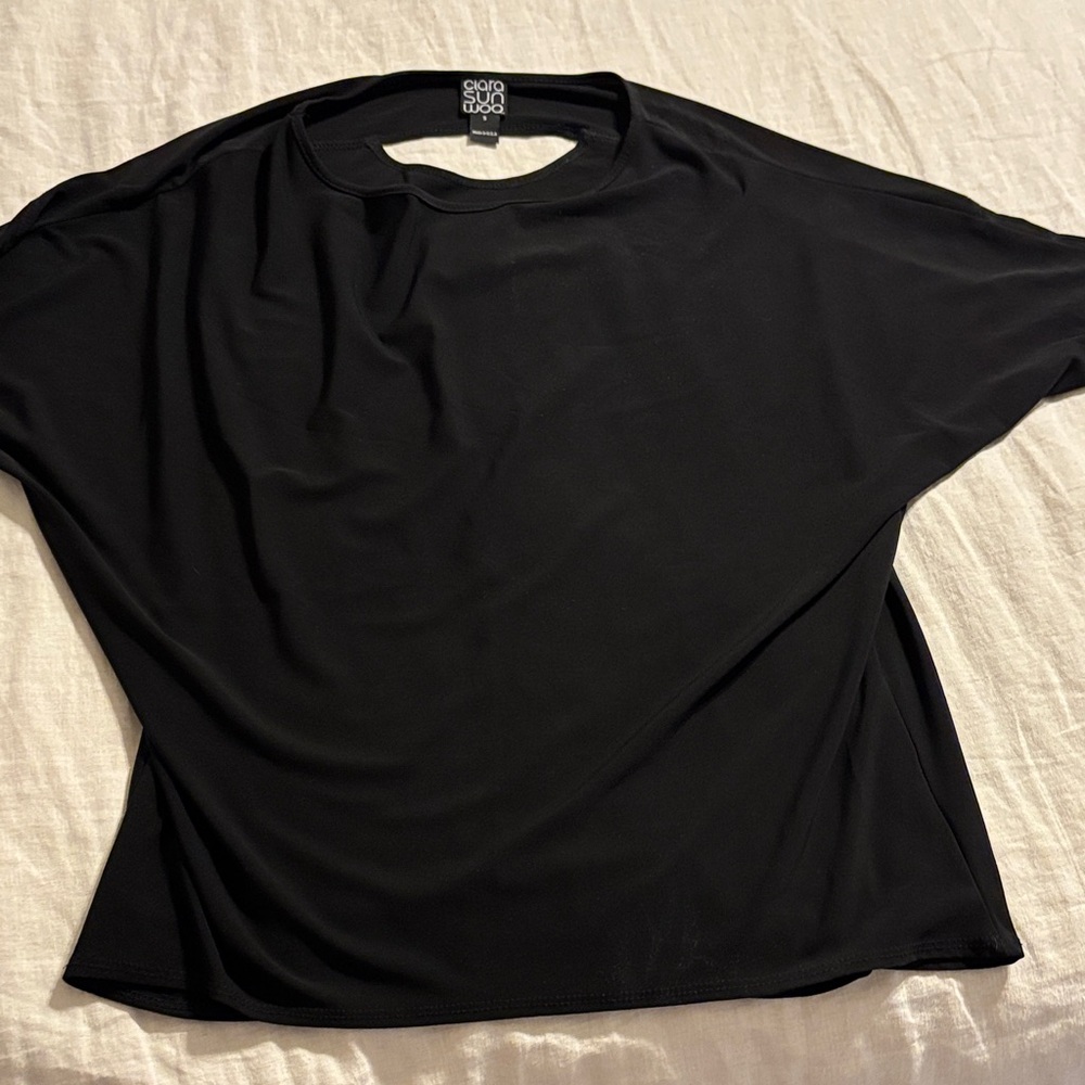 Elegant Black Women's Top